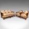 Antique Bergère Sofa Suite, Set of 3 1