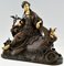 Französischer Künstler, Vermögen, Seehandel, 1870er, Bronze Skulptur 6
