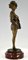 Figura Art Déco de bronce parcialmente desnudo en bata de Maurice Milliere, Imagen 7
