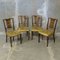 Edwardianische Stühle aus Mahagoni, 4er Set 14