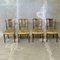 Edwardian Mahogany Chairs, Set of 4 1