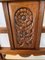 Antique Carved Walnut Hall Chairs, Set of 2, Image 12