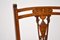 Antique Victorian Inlaid Side Chairs, Set of 2, Image 7