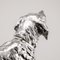 20th Century Silver Plated Retriever Dog Statue, 1920s, Image 8