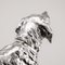 Statua di cane da riporto placcata in argento, XX secolo, Immagine 8