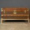 20th Century Bespoke Brass Stand Cabin Trunk from Louis Vuitton, Paris, 1920s 5