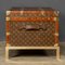 20th Century Bespoke Brass Stand Cabin Trunk from Louis Vuitton, Paris, 1920s, Image 4