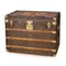 20th Century Courier Trunk with a Union Jack Top from Louis Vuitton, Paris, 1950s, Image 1