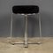 20th Century Sheepskin Covered Aluminium Stools, 1960s, Set of 4, Image 4