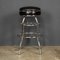 Mid 20th Century American Swivel Top Stools, 1950s, Set of 4 5