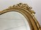 Louis Seize Oval Shaped Giltwood Mirror from Deknudt, Belgium, 1950s 7
