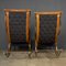 20th Century British Leather Rocking Chairs, 1950s, Set of 2, Image 4