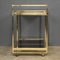 20th Century Brass & Smoked Glass Drinks Trolley, 1960s, Image 4
