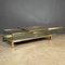 20th Century Brass & Glass Mirrored Vitrine Coffee Table from Maison Janson, 1970s, Image 9