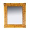 20th Century French French Bamboo Mirror, 1970s, Image 1