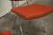 Orange Compass Chairs by Pierre Guariche for Huchers-Minvielle, France, 1955, Set of 2 5
