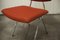 Orange Compass Chairs by Pierre Guariche for Huchers-Minvielle, France, 1955, Set of 2 4