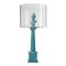 Lampe Minerva Touch Turquoise de Les First 1