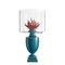 Lámpara Coralli Touch en turquesa y rojo de Les First, Imagen 1