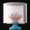 Lámpara Coralli Touch en turquesa y rojo de Les First, Imagen 4