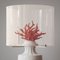 Coralli Touch Lampe in Weiß und Rot von Les First 2