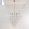 Murano Glass Petal Suspension Lamp, Italy 6