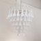 Murano Glass Petal Suspension Lamp, Italy 10