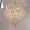 Murano Glass Petal Suspension Lamp, Italy 4