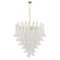 Murano Glass Petal Suspension Lamp, Italy, Image 2