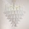 Murano Glass Petal Suspension Lamp, Italy 10