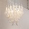 Vintage Petal Suspension Lamp in Murano Glass, Italy, Image 4