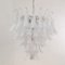 Vintage Petal Suspension Lamp in Murano Glass, Italy, Image 9