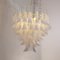 Vintage Petal Suspension Lamp in Murano Glass, Italy 5