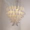 Vintage Petal Suspension Lamp in Murano Glass, Italy, Image 5