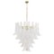 Vintage Petal Suspension Lamp in Murano Glass, Italy, Image 11