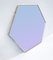 Miroir Hexagonal Vintage, Italie, 1970s 5