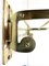 Antique Two Tone Brass Wall Coat Rack, 1930s, Image 7