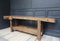Vintage French Workbench in Oak and Pine 6