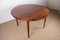 Large Scandinavian Extendable Dining Table in Rio Rosewood, 1960 1