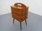 German Teak Sewing Box, 1950s 3