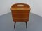 German Teak Sewing Box, 1950s 13