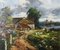 Paisaje rural, finales del siglo XX, óleo sobre lienzo, Imagen 1