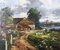 Paisaje rural, finales del siglo XX, óleo sobre lienzo, Imagen 4