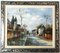 Spanish Artist, Street in a Typical Spanish Village, Late 20th Century, Oil on Canvas 4