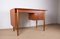 Small Danish Extendable Desk in Teak by Gunnar Nielsen Tibergaard, 1960 8