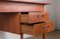 Small Danish Extendable Desk in Teak by Gunnar Nielsen Tibergaard, 1960 5