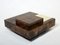 Goatskin Parchment and Brass Coffee Table by Aldo Tura, 1960 10