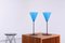 Vintage Floor Lamps in Black and Blue from Ikea, 1980s, Set of 2 13