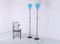 Vintage Floor Lamps in Black and Blue from Ikea, 1980s, Set of 2, Image 6