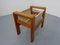 Danish Solid Teak Magazine Rack, 1960s, Image 6